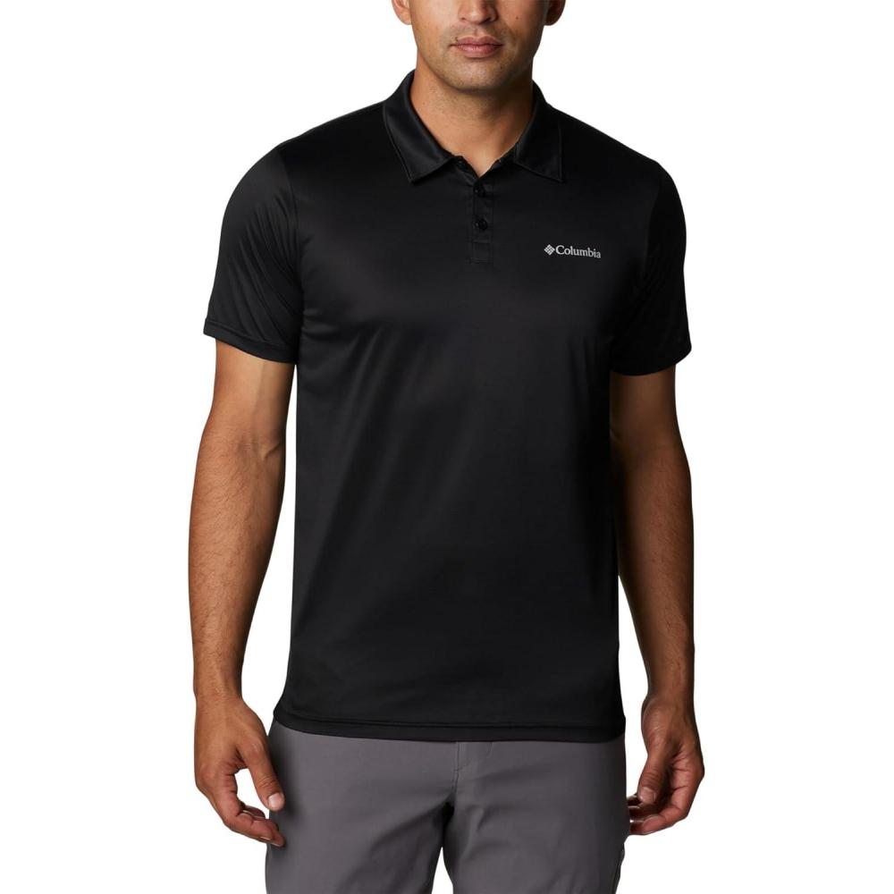 imageColumbia Mens Columbia Hike PoloHiking ShirtBlack