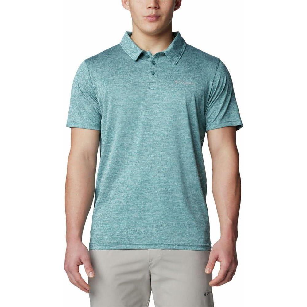 imageColumbia Mens Columbia Hike PoloHiking ShirtCloudburst Heather