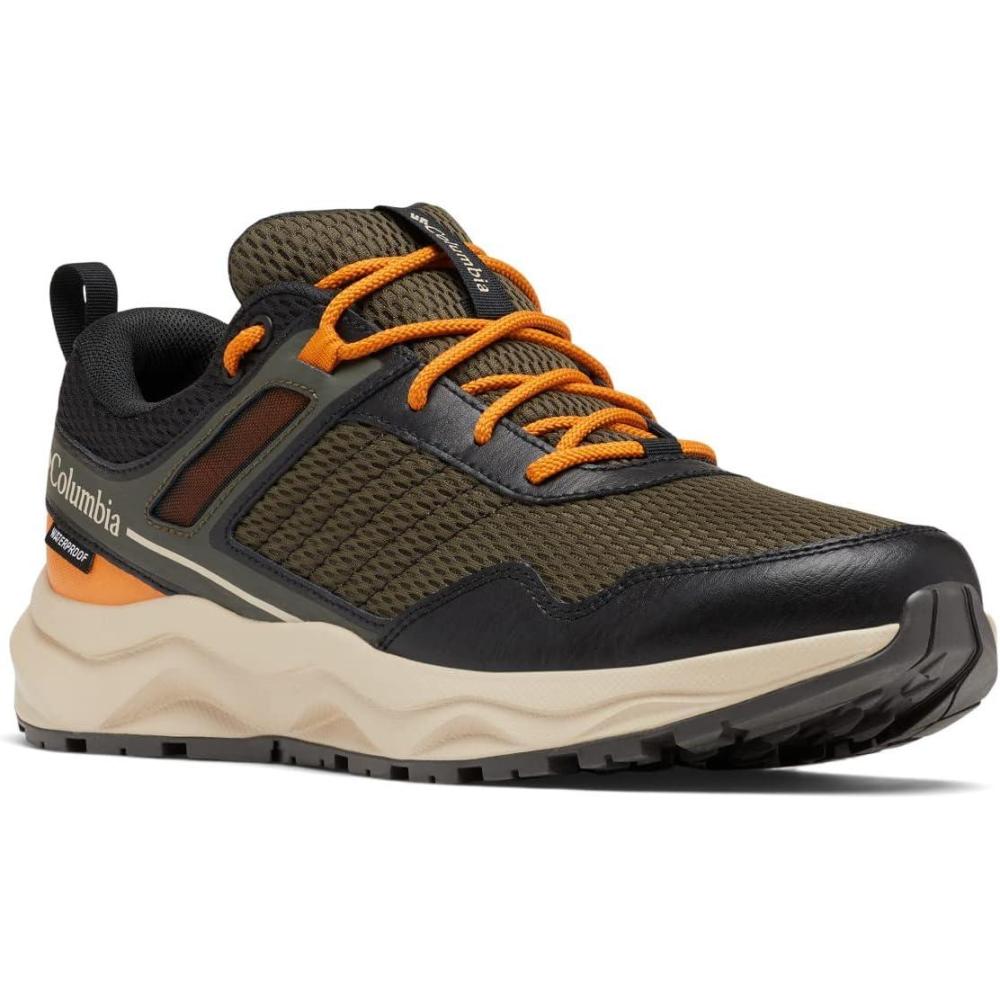 imageColumbia Mens Plateau WaterproofOlive GreenAncient Fossil