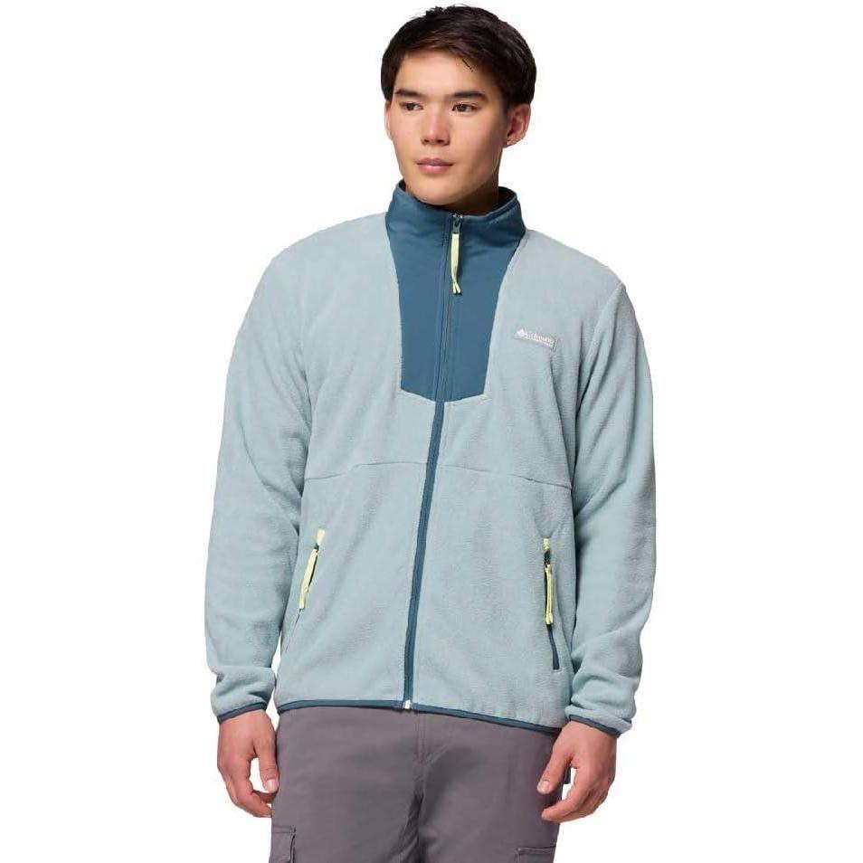 imageColumbia Mens Sequoia Grove Full Zip FleeceCrushed BlueEverblue