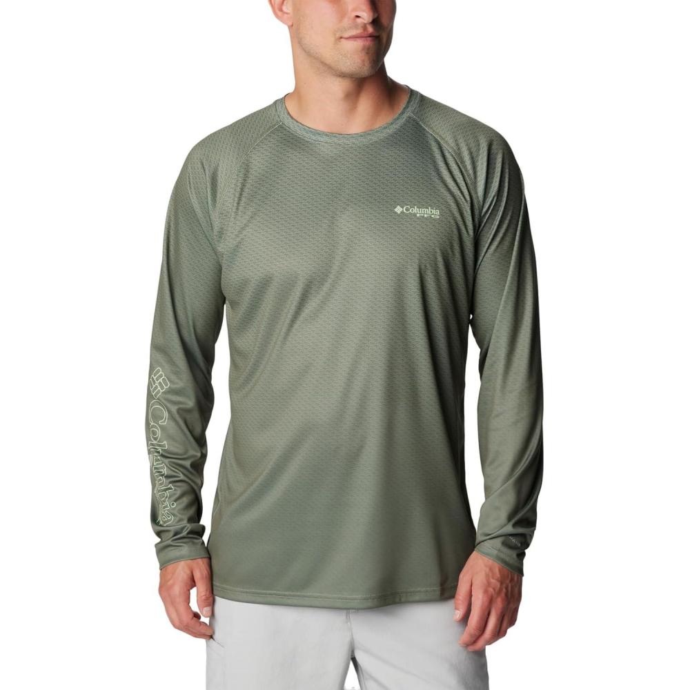 imageColumbia Mens Super Terminal Tackle PFG Super Fade Long SleeveCypressFish Hooks Super Fade