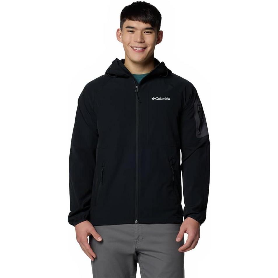 imageColumbia Mens Tall Heights II Hooded SoftshellBlack