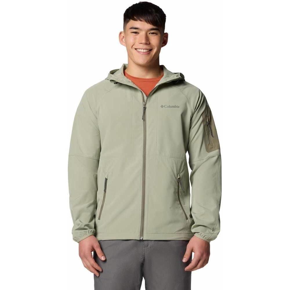 imageColumbia Mens Tall Heights II Hooded SoftshellSafari