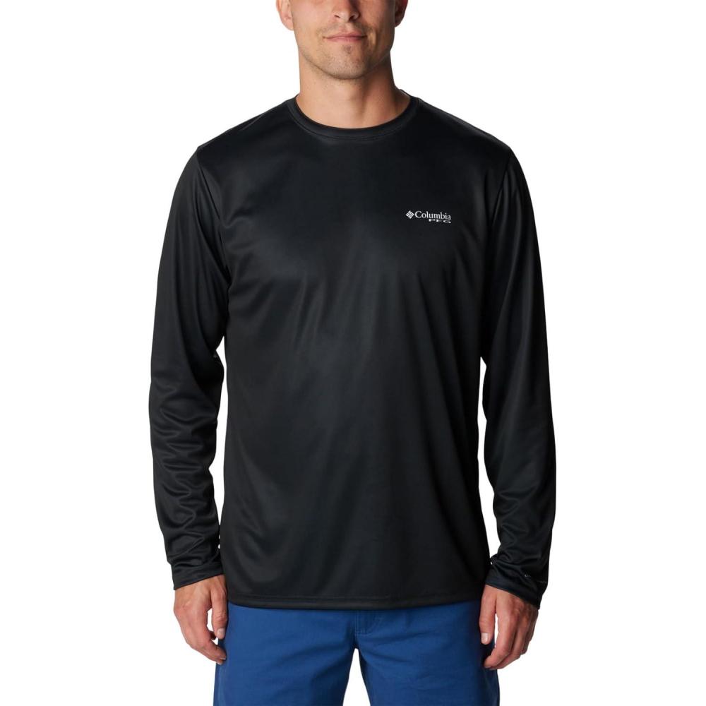imageColumbia Mens Terminal Tackle PFG Tarpon Rise Long SleeveBlackTarpon Rise