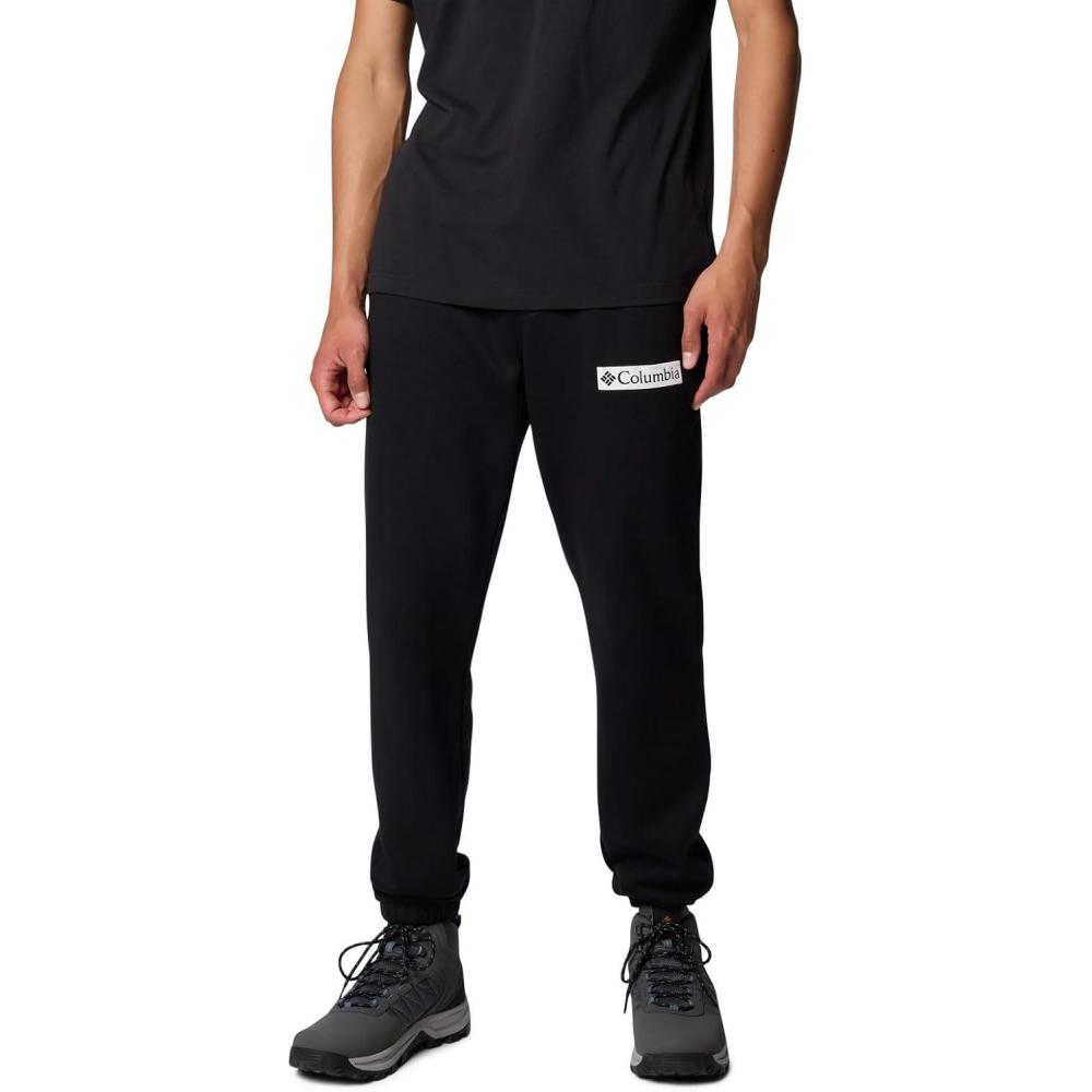 imageColumbia Mens Trek JoggerBlackPuff Box Gem Logo