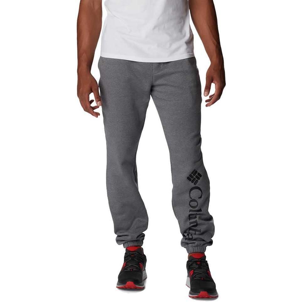imageColumbia Mens Trek JoggerCity Grey HeatherVertical Logo