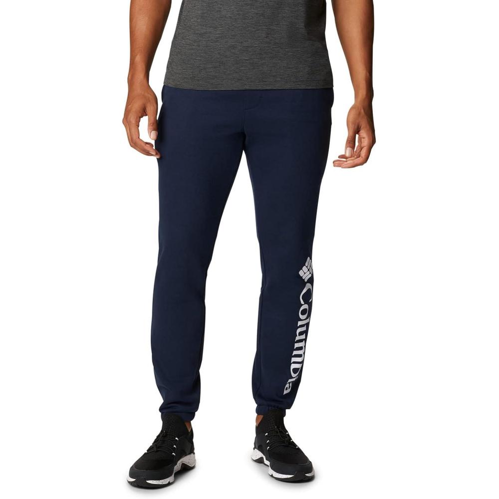 imageColumbia Mens Trek JoggerCollegiate Navy White Vertical Logo