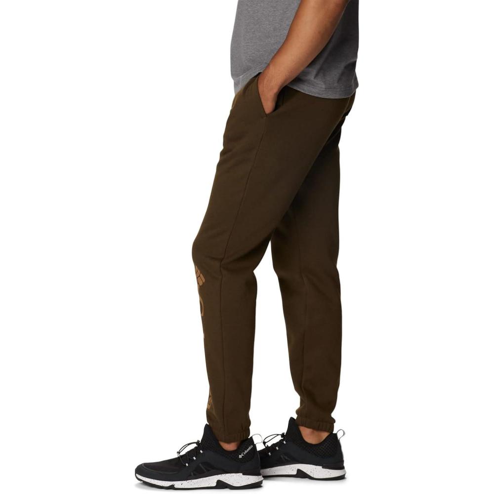 imageColumbia Mens Trek JoggerOlive GreenVertical Logo