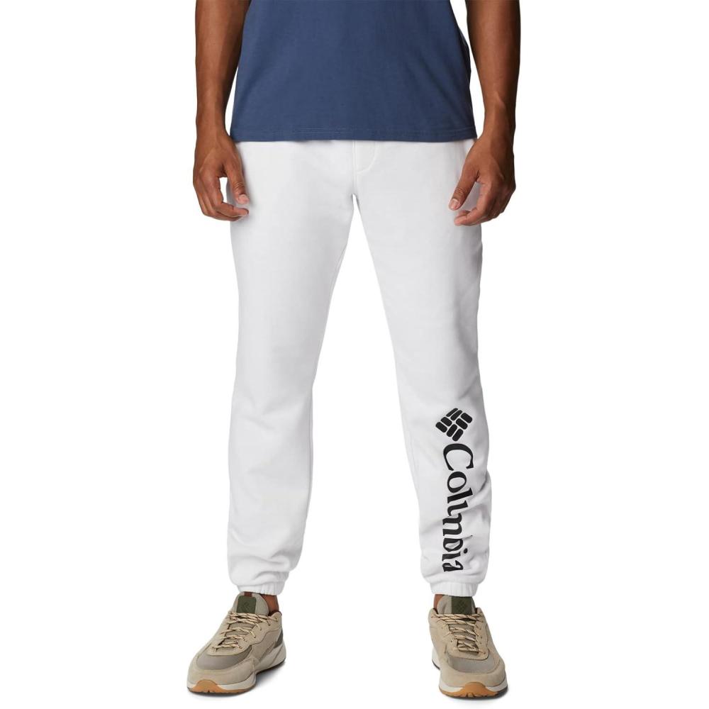 imageColumbia Mens Trek JoggerWhiteVertical Logo
