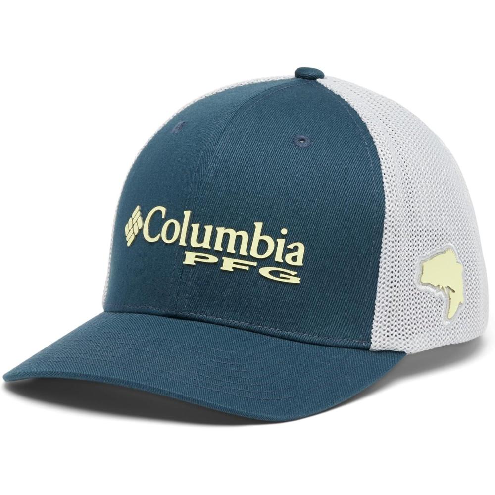 imageColumbia PFG Logo Mesh Ball CapMidnight TealCool Grey