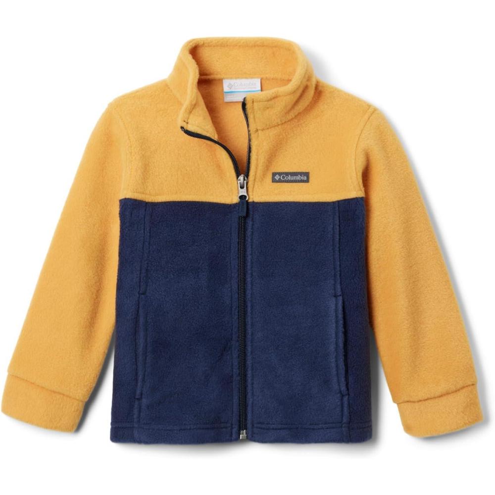 imageColumbia Unisex Baby Steens Mt Ii FleeceRaw HoneyCollegiate Navy