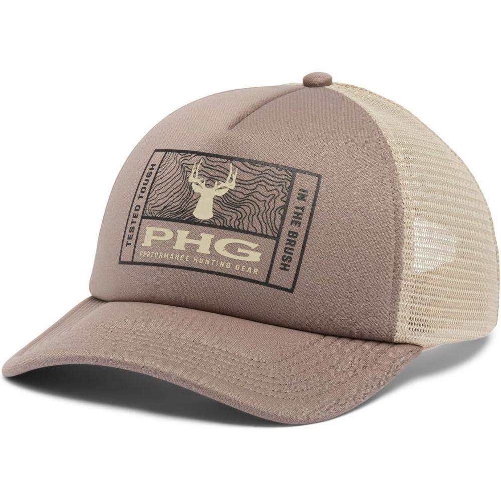 imageColumbia Unisex PHG Timberbuck Foam TruckerIronFossilDeer Patch