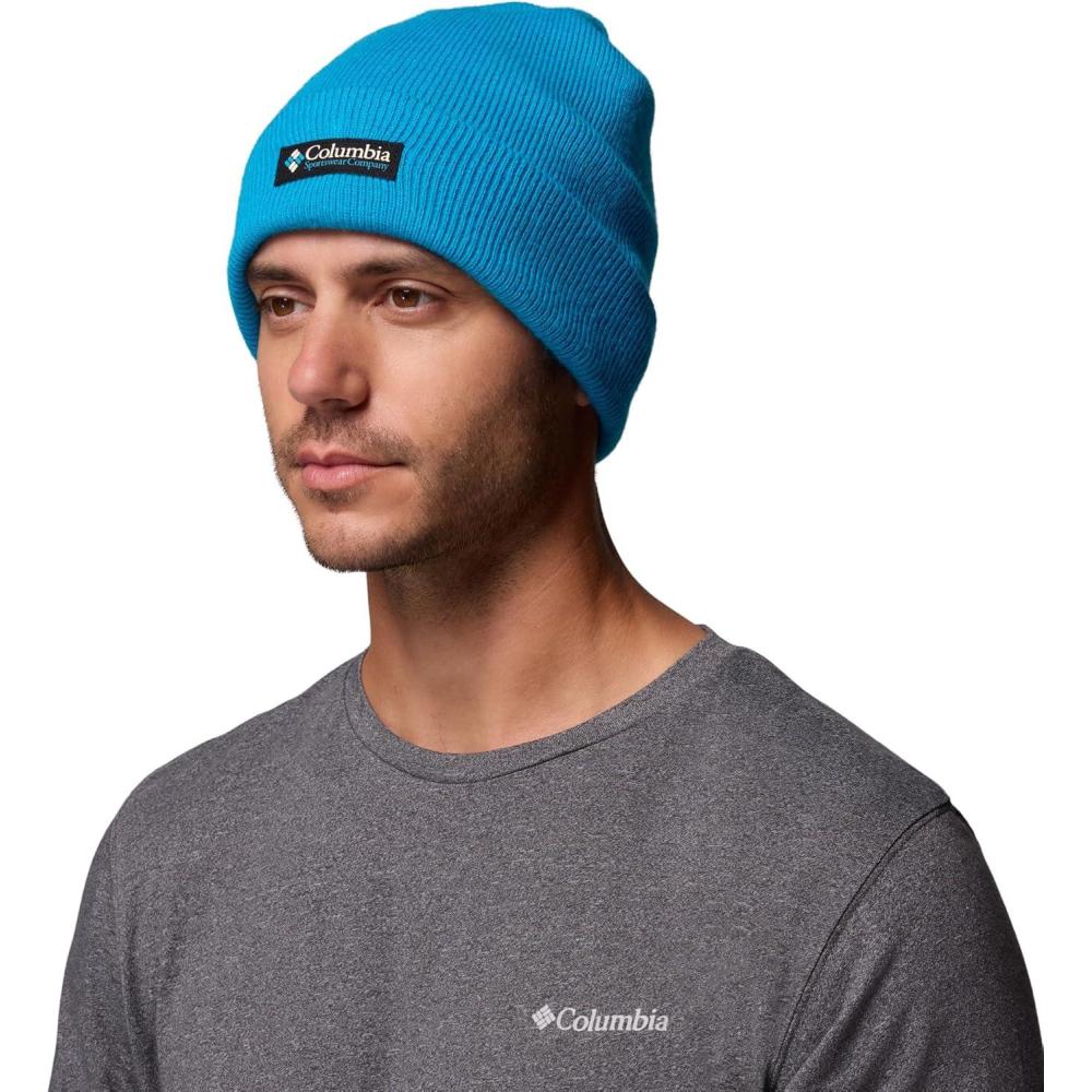imageColumbia UnisexAdult City Trek Heavyweight BeanieCompass BlueIcons