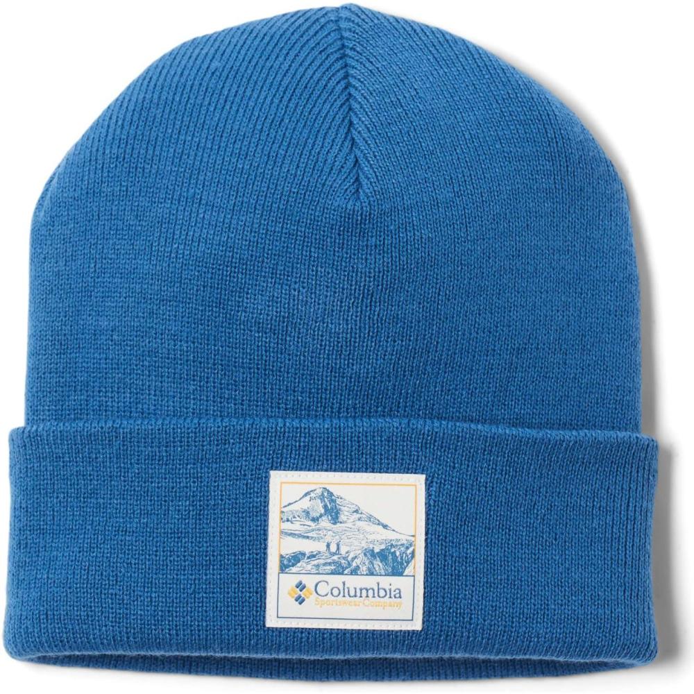 imageColumbia UnisexAdult City Trek Heavyweight BeanieImpulse BlueIcons Patch