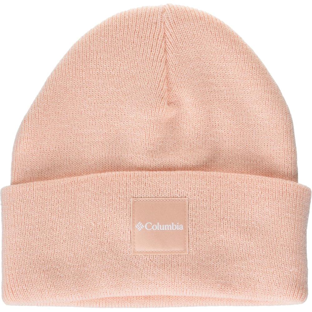 imageColumbia UnisexAdult City Trek Heavyweight BeaniePeach Blossom