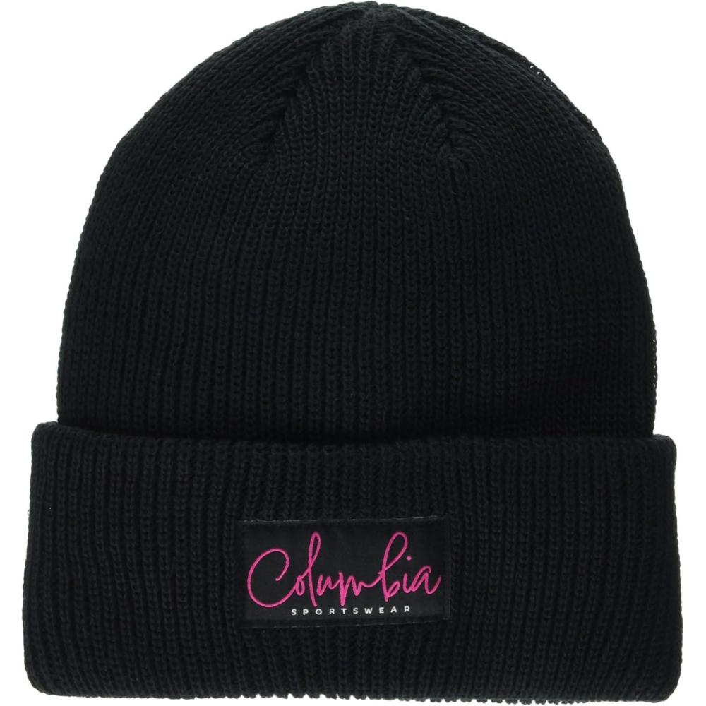 imageColumbia UnisexAdult Lost Lager Ii BeanieBlackScript