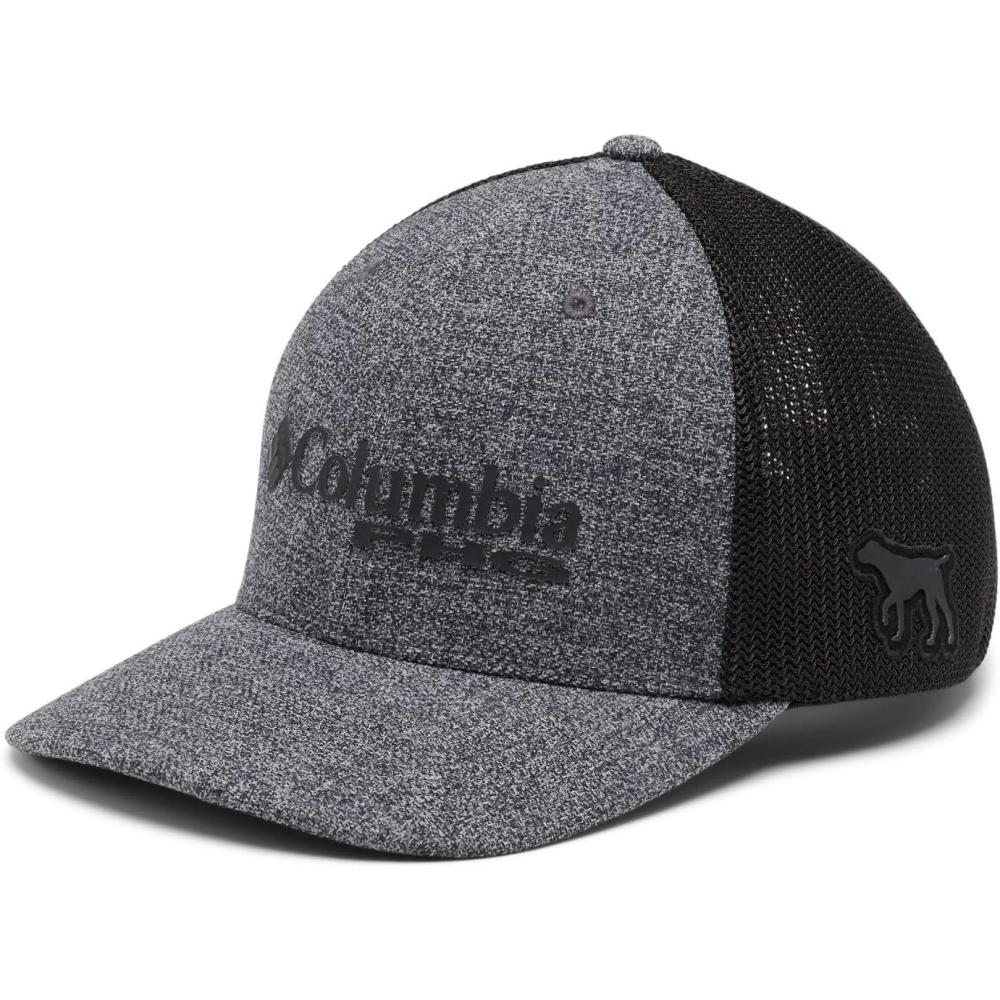 imageColumbia UnisexAdult PHG Logo Mesh Ball CapCharcoal HeatherDog