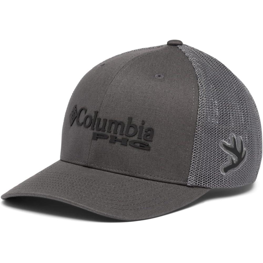 imageColumbia UnisexAdult PHG Logo Mesh Ball CapGrillAntler