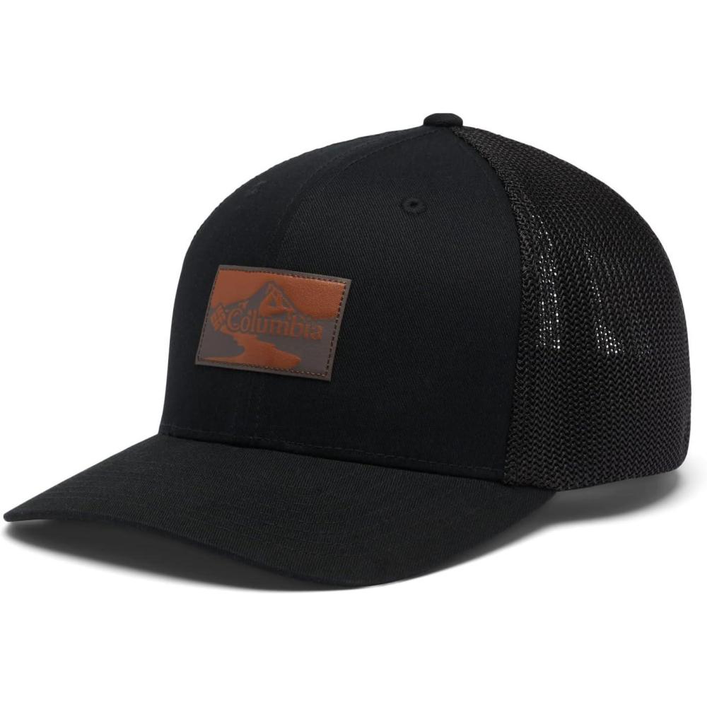 imageColumbia UnisexAdult Rugged Outdoor Mesh HatBaseball CapBlackBlackPeak2river