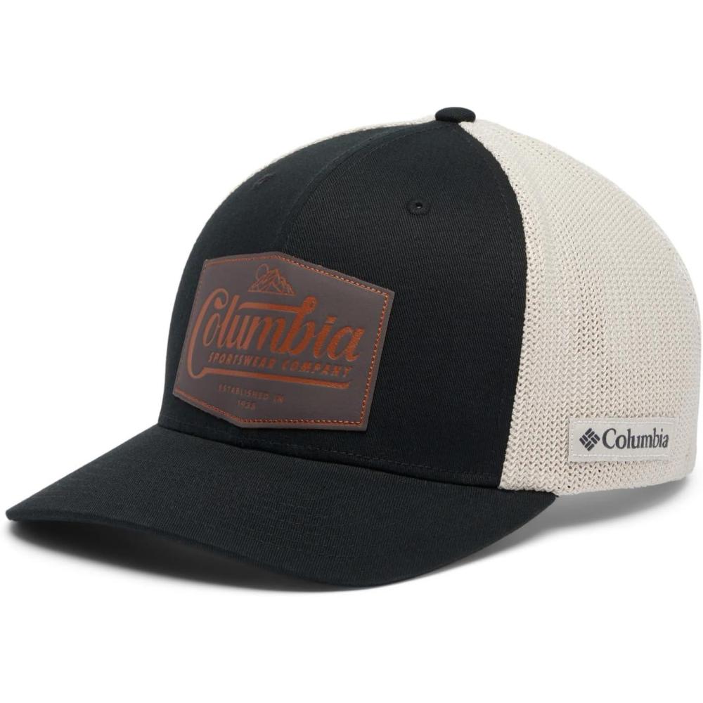 imageColumbia UnisexAdult Rugged Outdoor Mesh HatBaseball CapBlackDark StoneRoam Lands