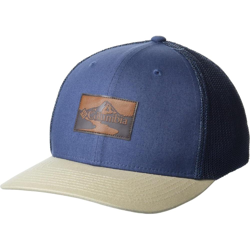 imageColumbia UnisexAdult Rugged Outdoor Mesh HatBaseball CapDark MountainAncient Fossil Peak2river