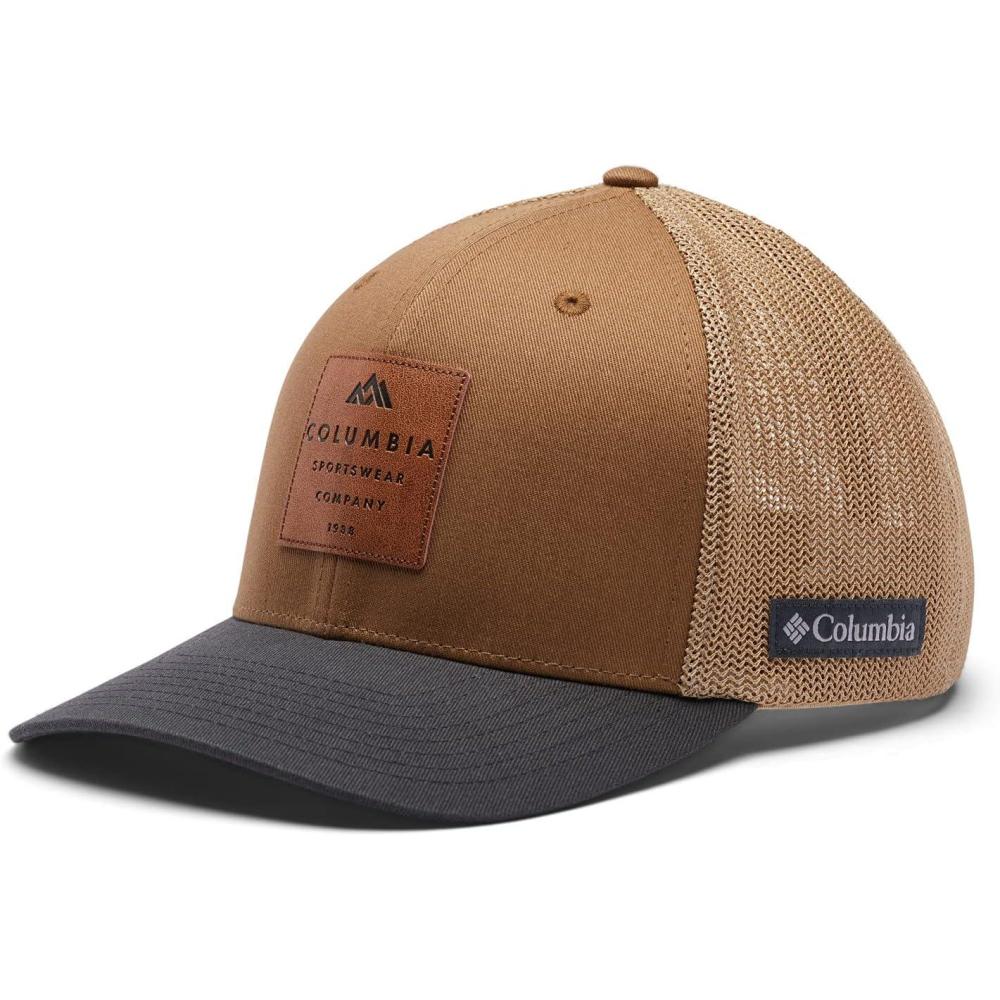 imageColumbia UnisexAdult Rugged Outdoor Mesh HatBaseball CapDeltaShark Cs Square Patch
