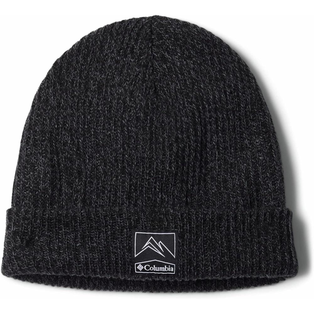 imageColumbia UnisexAdult Whirlibird Cuffed BeanieBlackGraphite Marled