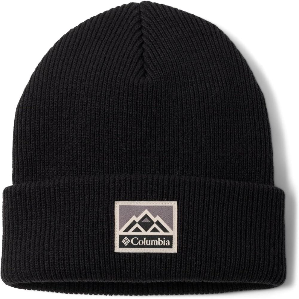 imageColumbia UnisexAdult Whirlibird Cuffed BeanieBlackMountains