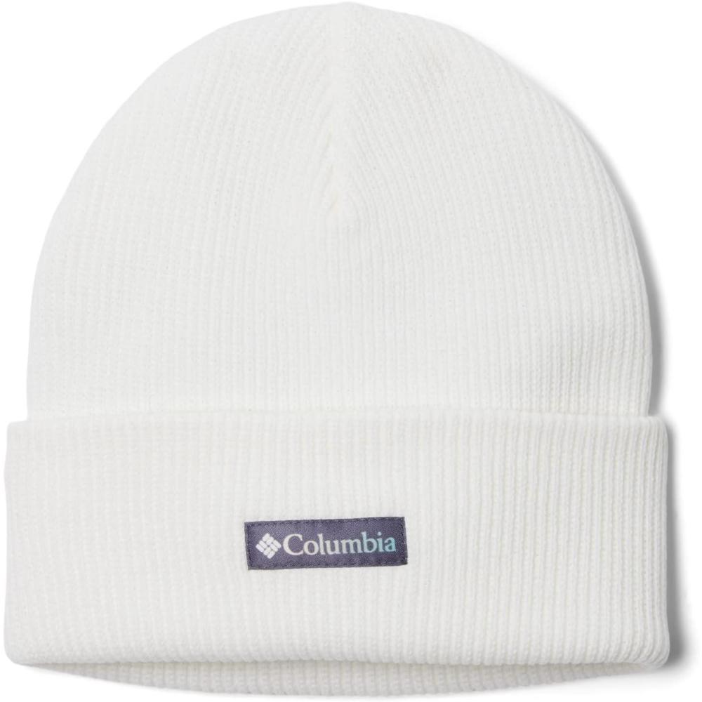 imageColumbia UnisexAdult Whirlibird Cuffed BeanieWhiteGradient Logo
