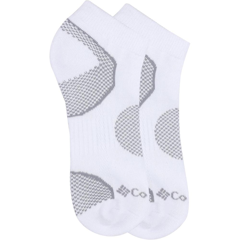 imageColumbia Womens 2 Pack Balance Point Walking Low Cut Socks