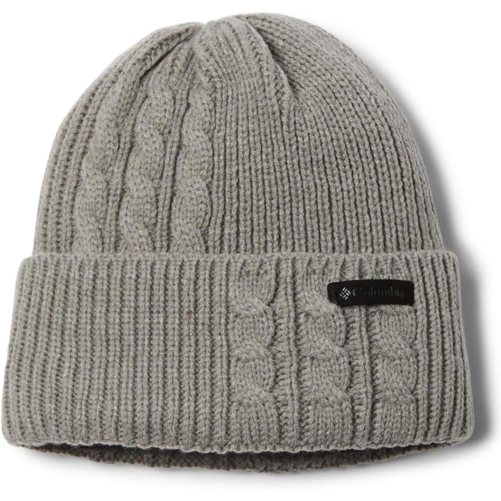 imageColumbia Womens Agate Pass Cable Knit BeanieCity Grey Heather