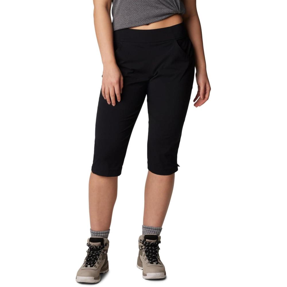 imageColumbia Womens Anytime Casual Capri Stain Resistant Sun ProtectionBlack