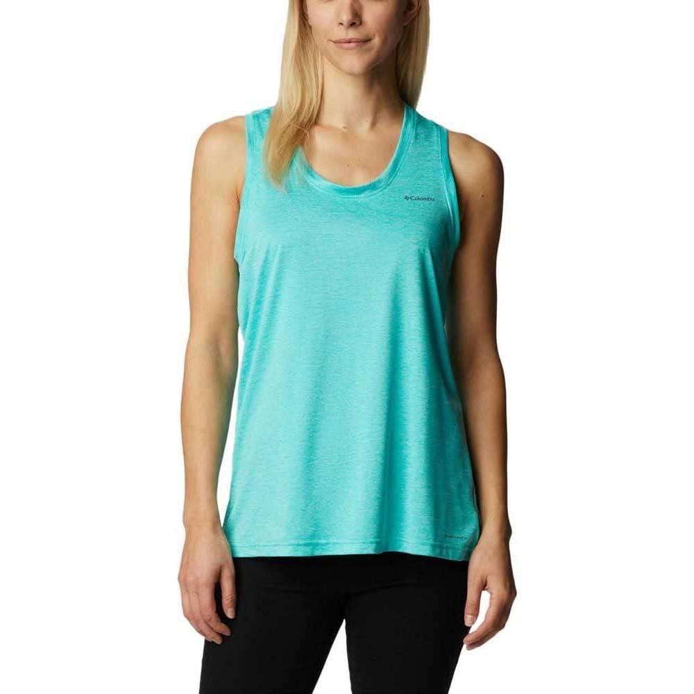 imageColumbia Womens Columbia Hike TankHiking ShirtBright Aqua Heather