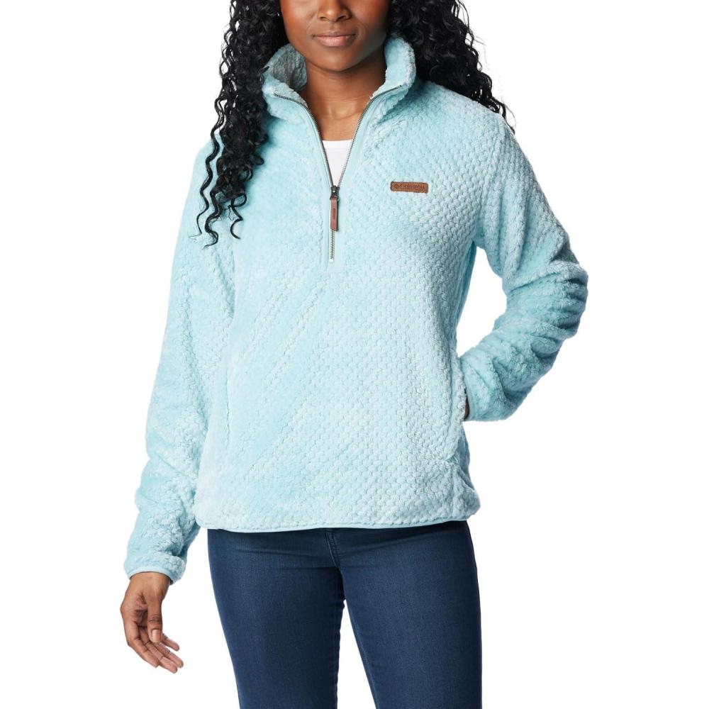 imageColumbia Womens Fire Side Sherpa 14 ZipGreen