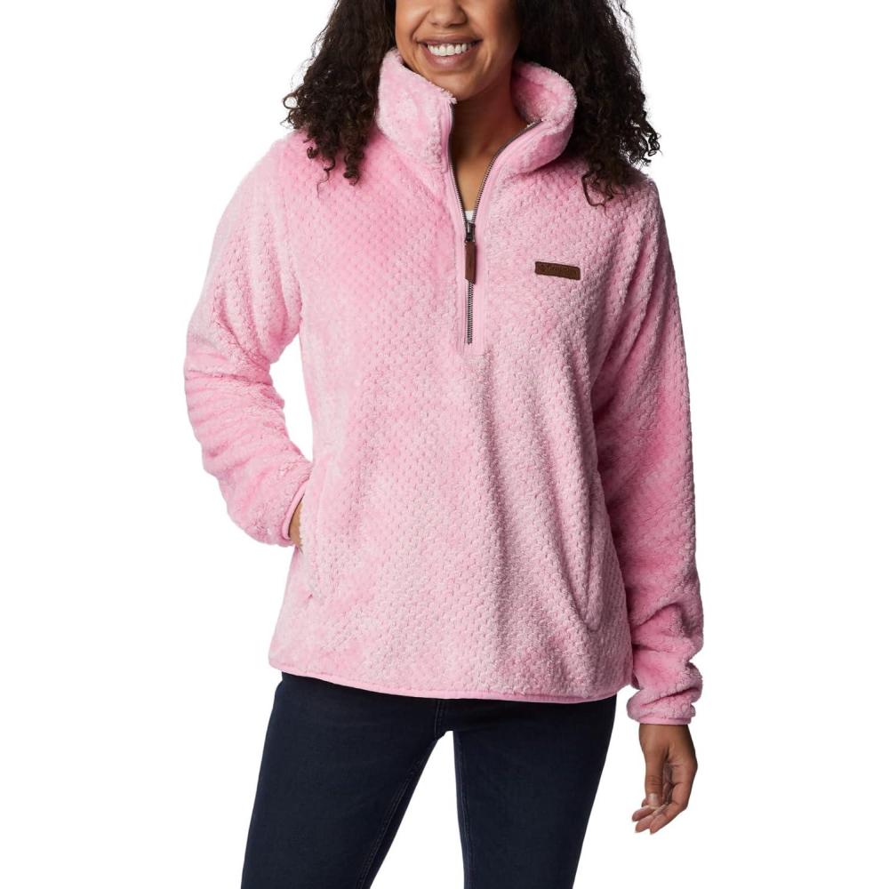 imageColumbia Womens Fire Side Sherpa 14 ZipWild Rose