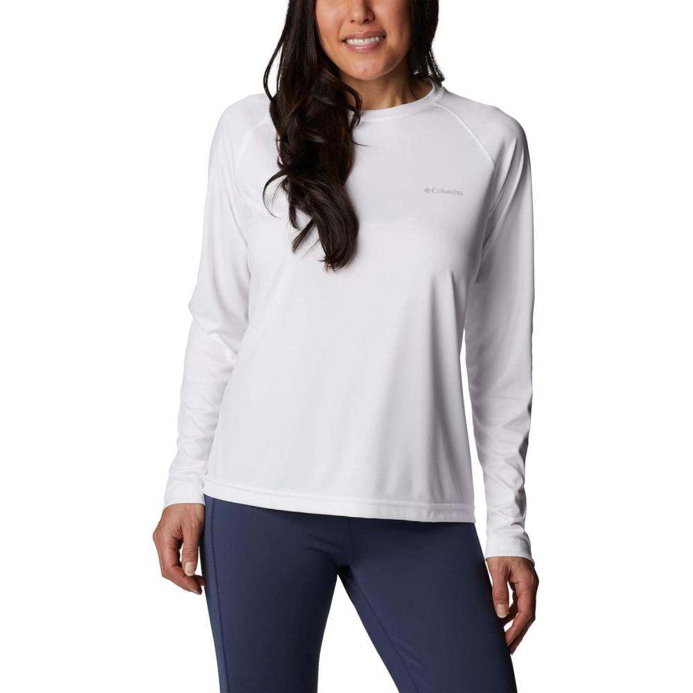imageColumbia Womens Fork Stream Long Sleeve ShirtWhite