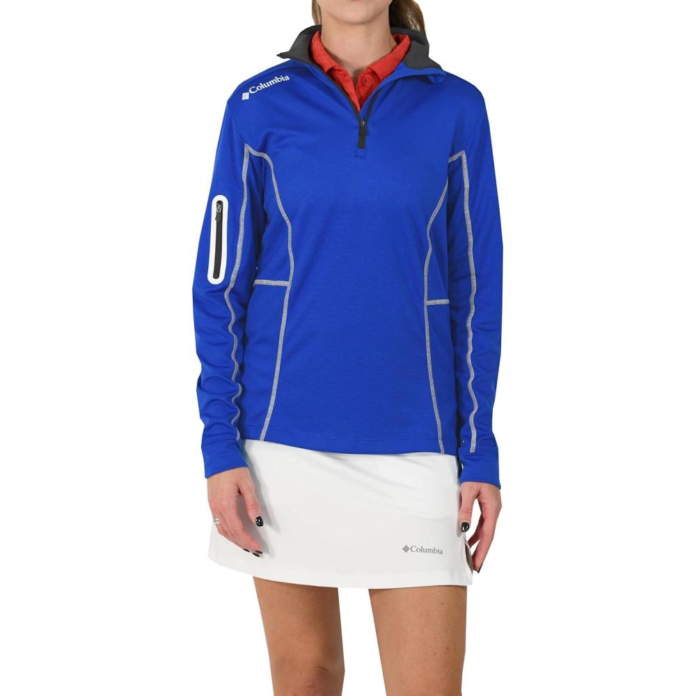 imageColumbia Womens OmniWick Wm Shotgun 14 ZipAzul