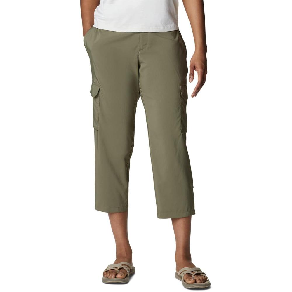 imageColumbia Womens Silver Ridge Utility CapriStone Green