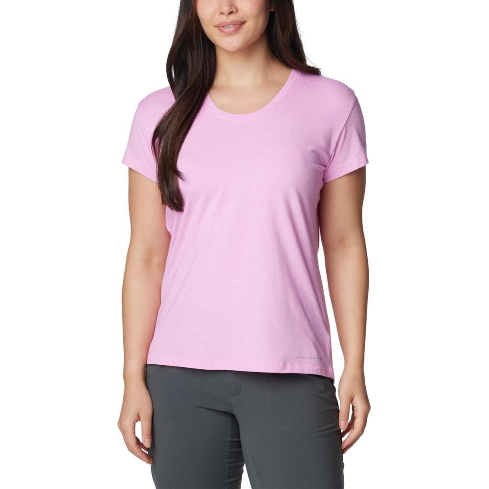 imageColumbia Womens Sun Trek Ss TeeCosmos Heather