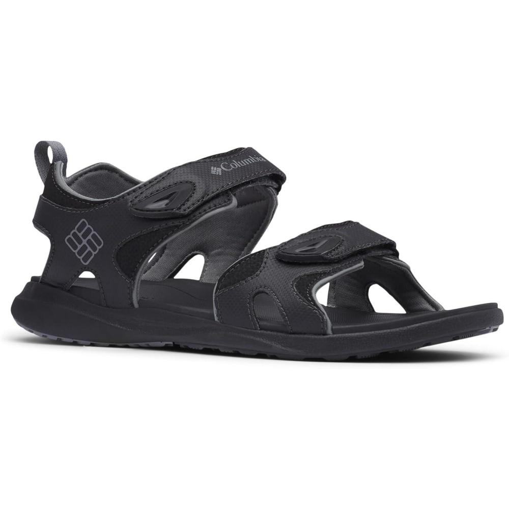 imageColumbia mens 2 Strap All Terrain Sport SandalBlackTitanium Grey Steel