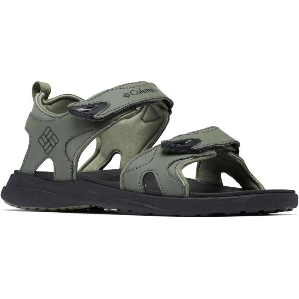 imageColumbia mens 2 Strap All Terrain Sport SandalGravelBlack
