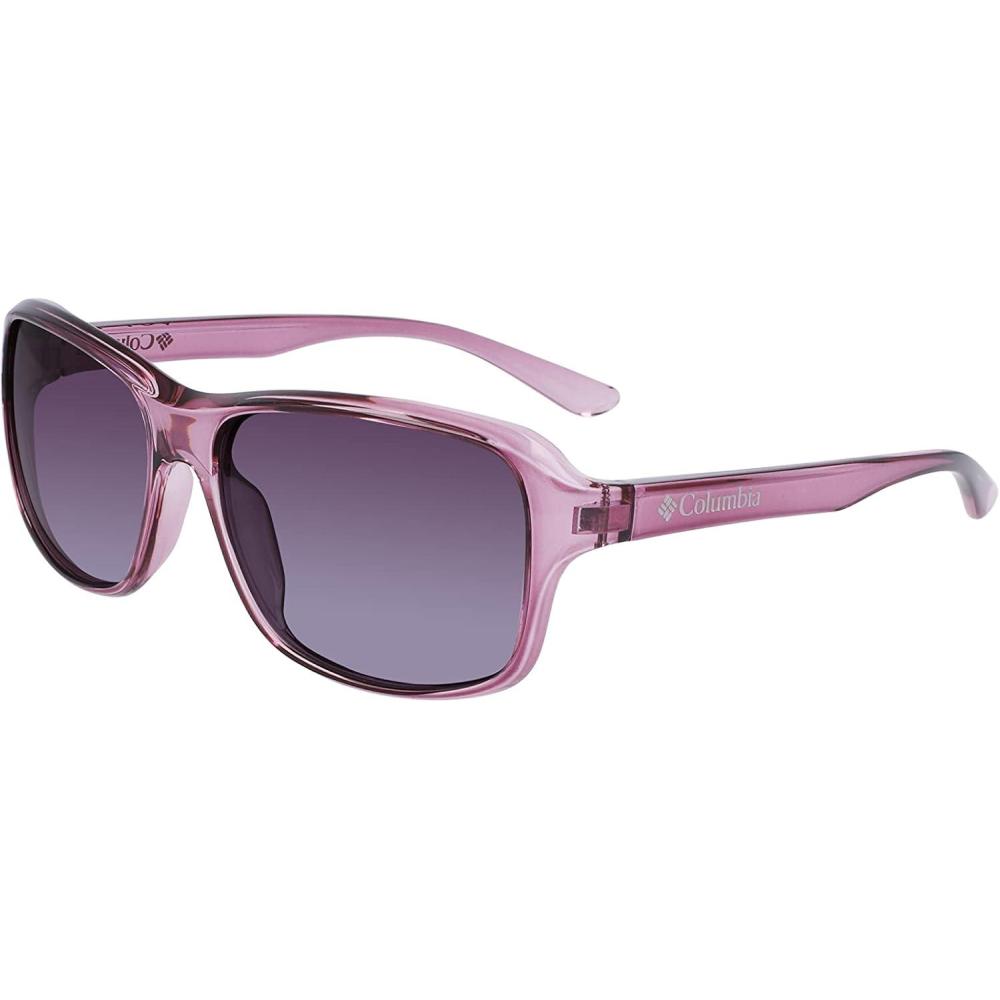 imageColumbia mens Bristol Mills Rectangular SunglassesCrystal PlumPurple Gradient