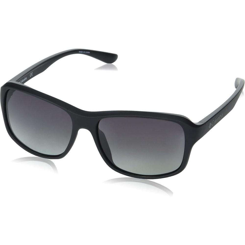 imageColumbia mens Bristol Mills Rectangular SunglassesMatte Black
