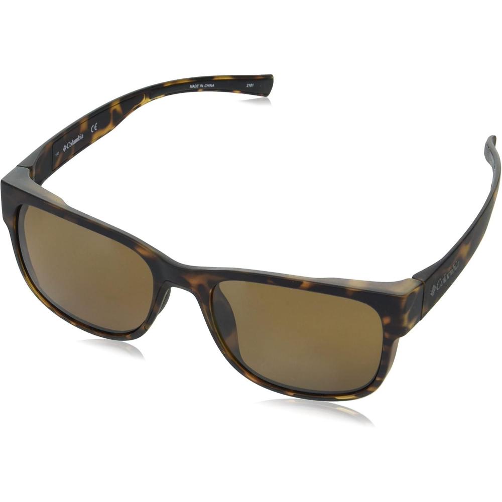 imageColumbia mens Penns Creek Rectangular SunglassesMatte Dark Tortoise