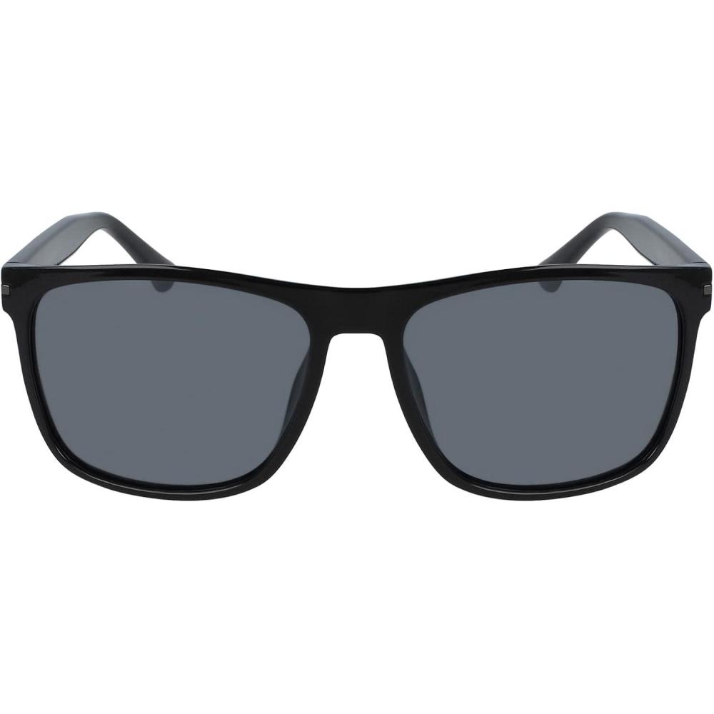 imageColumbia unisexadult Boulder Ridge Rectangular SunglassesBlackSmoke Polarized