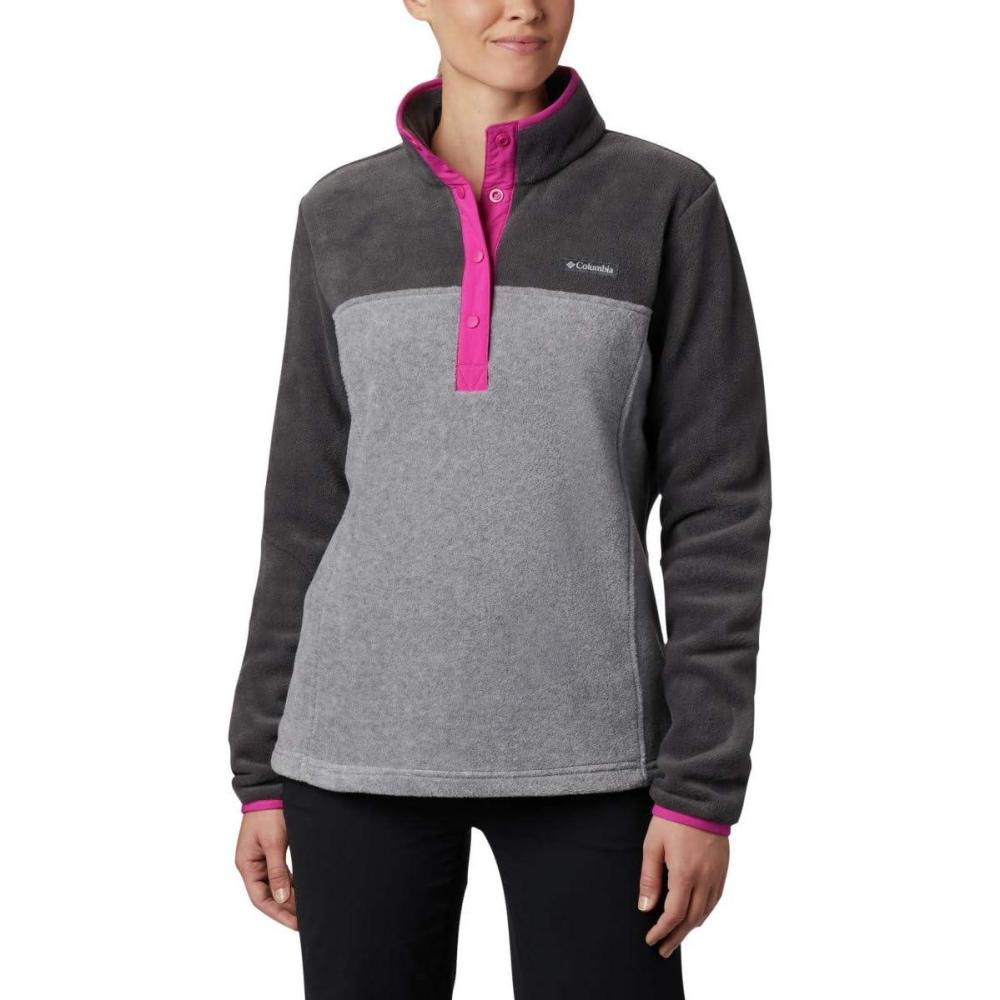 imageColumbia womens Benton Springs 12 Snap PulloverLight Grey HeatherShark