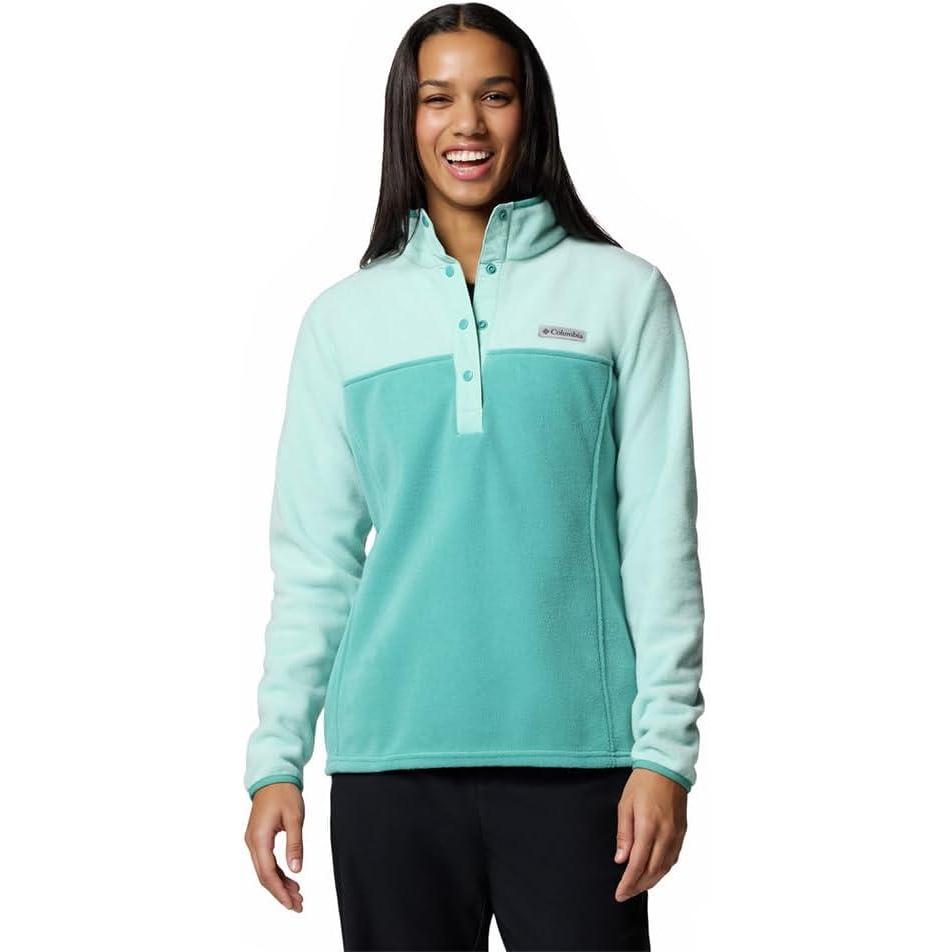 imageColumbia womens Benton Springs 12 Snap PulloverTealSpray