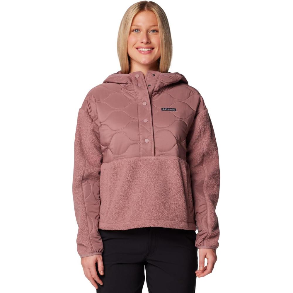 imageColumbia womens Cloud Point Hooded FleeceFig