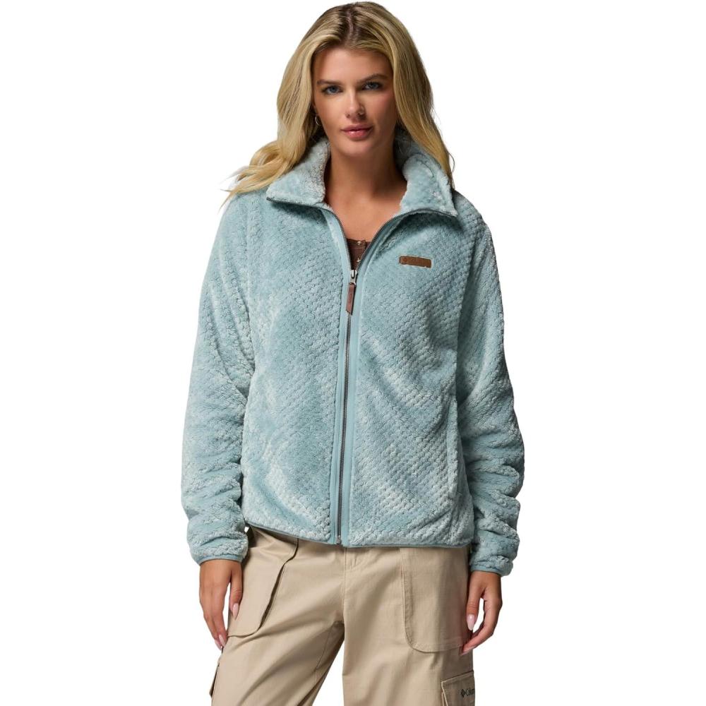 imageColumbia womens Fire Side Ii Sherpa Full ZipCrushed Blue