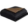 Columbia 50″ x 60″ Down Alternative Throw Blanket – Outdoor Essentials for Camping, Picnics, and Adventures, Soft and Cozy Home Essentials for Bed and Living Room, 100% Polyester Fill – Camo(Black Taupe)